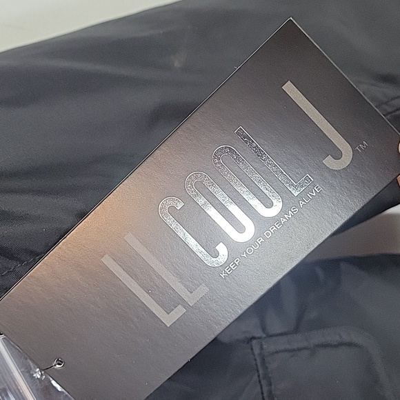 Vintage New Y2k LL Cool J Black Puffer Jacket - Picture 9 of 13